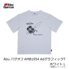 アブ　Abu バグオフ AMB1954 AdグラフィックT ホワイト L
