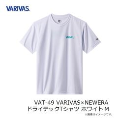 バリバス　VAT-49 VARIVAS×NEWERA ドライテックTシャツ ブラック M