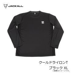 ジャッカル　クールドライロンT ブラック XL