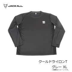 ジャッカル　クールドライロンT グレー XL
