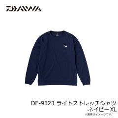ダイワ　DE-9323 ライトストレッチシャツ ネイビー XL