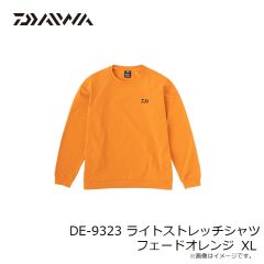 ダイワ　DE-9323 ライトストレッチシャツ フェードオレンジ XL