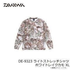ダイワ　DE-9323 ライトストレッチシャツ ホワイトレイクカモ XL