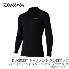 ダイワ　DU-2023T トーナメント ダンロテックハイブリッドアンダーシャツ ブラック M