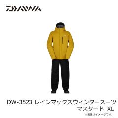 ダイワ　DW-3523 レインマックスウィンタースーツ マスタード XL