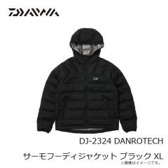 ダイワ　DJ-2324 DANROTECH サーモフーディジャケット ブラック XL