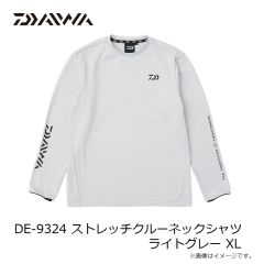 ダイワ　DE-9324 ストレッチクルーネックシャツ パープル XL