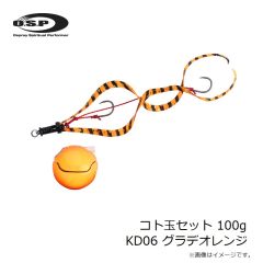 OSP　コト玉セット 60g KD02 レッドゴールドホロ