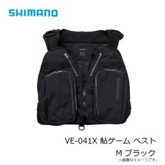 シマノ　VE-041X 鮎ゲーム ベスト M ブラック