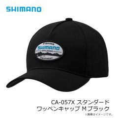 シマノ　CA-057X スタンダード ワッペンキャップ M ブラック