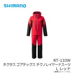 シマノ　RT-133W ネクサス ゴアテックス テクノレイヤードスーツ L レッド