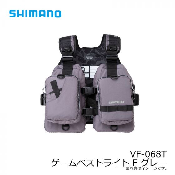 シマノ VF-068T ゲームベストライト F グレーの釣具販売、通販ならFTO