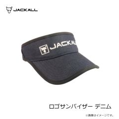 ジャッカル　ロゴサンバイザー グレー