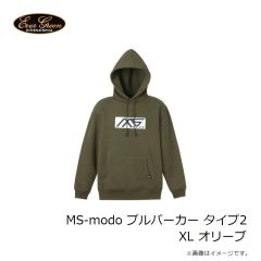 エバーグリーン　MS-modo プルパーカー タイプ2 S ブラック