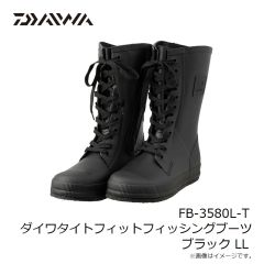 ダイワ　FB-3580L-T ダイワタイトフィットフィッシングブーツ ブラック LL