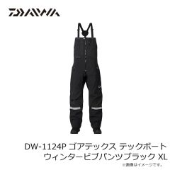 ダイワ　DW-1124P ゴアテックス テックボートウィンタービブパンツ ブラック M